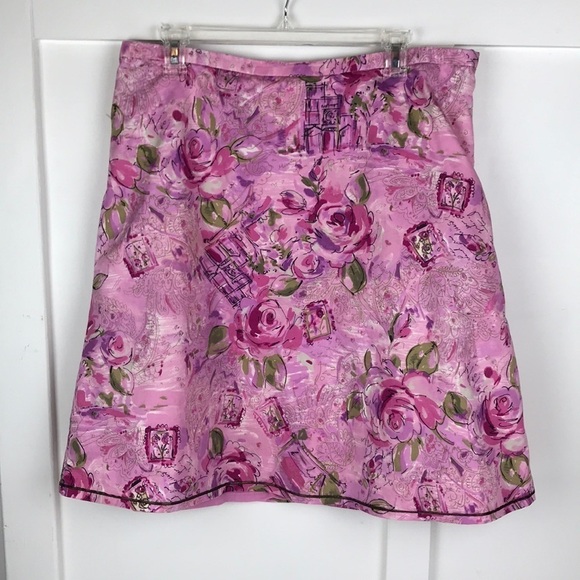 First Issue Liz Claiborne pink skirt A line 14 - Picture 1 of 8